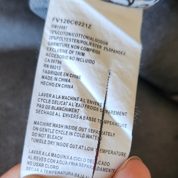 COPY - Jeans jacket col mao - Picture 9 of 10